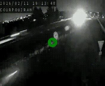 Caméra routière France - N109, Courpouiran - La plaine, en direction de Clermont l'Hérault, à la sortie de Montpellier