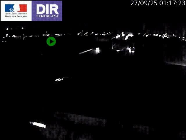 Webcam autoroute sur A450 à Pierre-Bénite en direction de Lyon et de l'autoroute A7