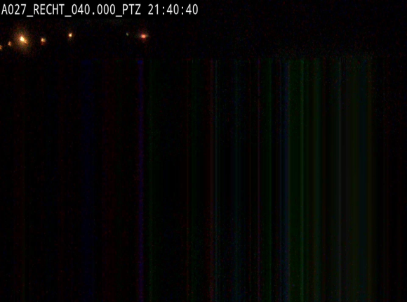Webcam sur A27/E42 après Malmedy. Vue orientée vers l'Allemagne