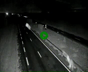 Webcam à hauteur de Vert-en-Drouais sur la N12, en périphérie de Dreux. Vue orientée vers Alençon