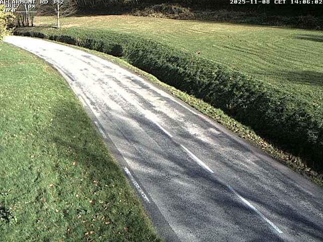Webcam à Allarmont dans les Vosges, sur la RD392