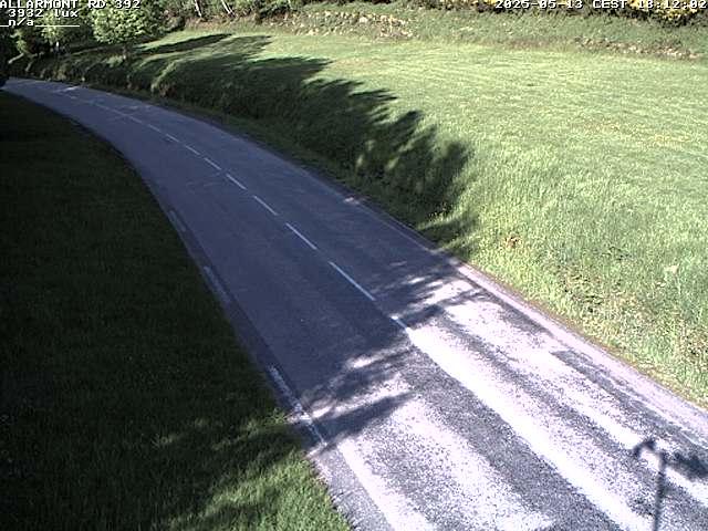 Webcam à Allarmont dans les Vosges, sur la RD392