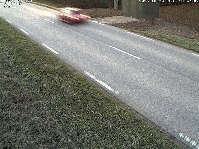 Webcam à Liffol-le-Grand dans le département des Vosges sur la D674 en direction de la Haute-Marne