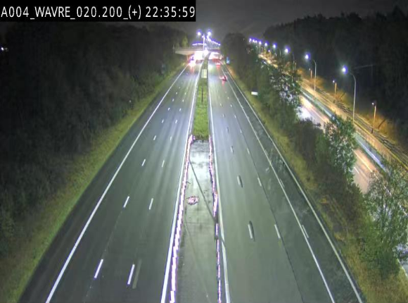 Webcam @ Wavre-sud KP 19.6, A4/E411