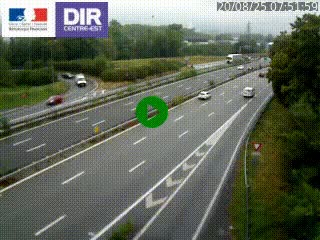 Caméra routière à hauteur de la sortie 15 Chambéry-centre au PK 4,103 en direction d'Albertville