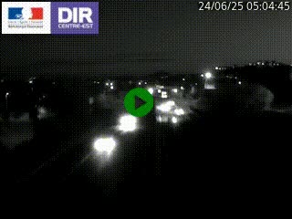 Caméra autoroute à Saint-Etienne (Les Littes) à hauteur du Ikea Saint-Etienne sur l'A72 en direction de Roanne