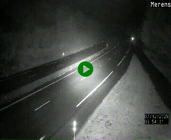 Webcam Ax-les-Thermes sur N20, en direction d'Andorre