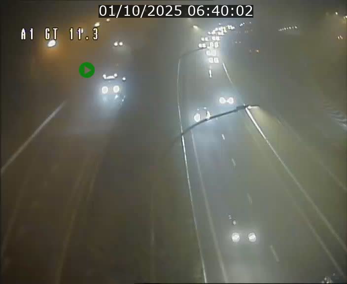 Traffic live webcam Luxembourg Senningerberg - A1 direction Allemagne - BK 11.3