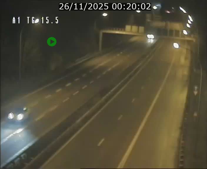 Traffic live webcam Luxembourg Munsbach - A1 direction Luxembourg - BK 15.5
