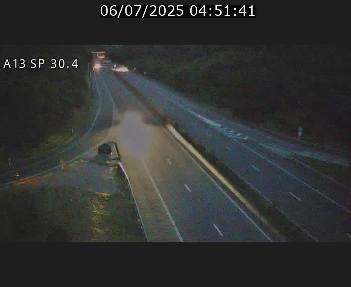 Traffic live webcam Luxembourg Altwies - A13 direction Luxembourg-ville - BK 30.4