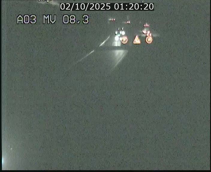 Webcam Autoroute après la Croix de Bettembourg en direction de Luxembourg sur l'A3