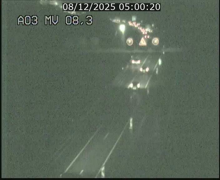 Webcam Autoroute après la Croix de Bettembourg en direction de Luxembourg sur l'A3