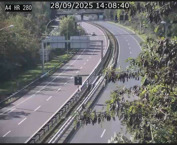 Webcam traffic A4 Luxembourg - BK 0.2 - P+R Bouillon (direction Luxembourg)