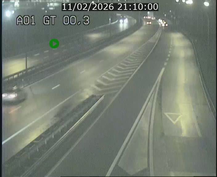 Traffic live webcam Luxembourg Croix de Gasperich - A1 direction Kirchberg - BK 0.3