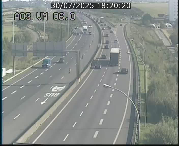 Traffic live webcam Luxembourg Aire de Berchem - A3 - BK 6 - direction France