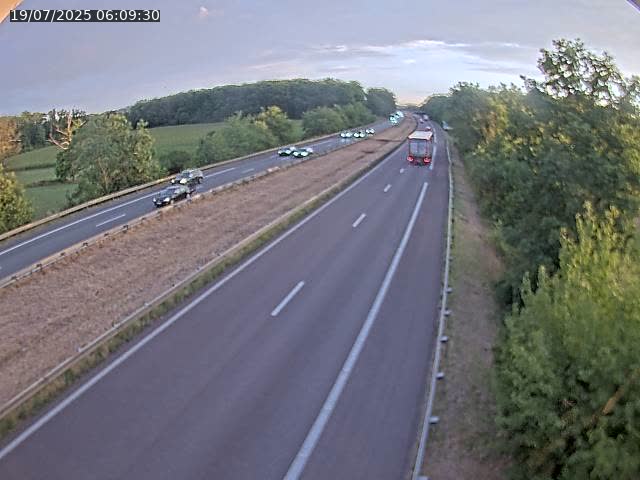 Caméra autoroute France - A31, Fey direction Metz