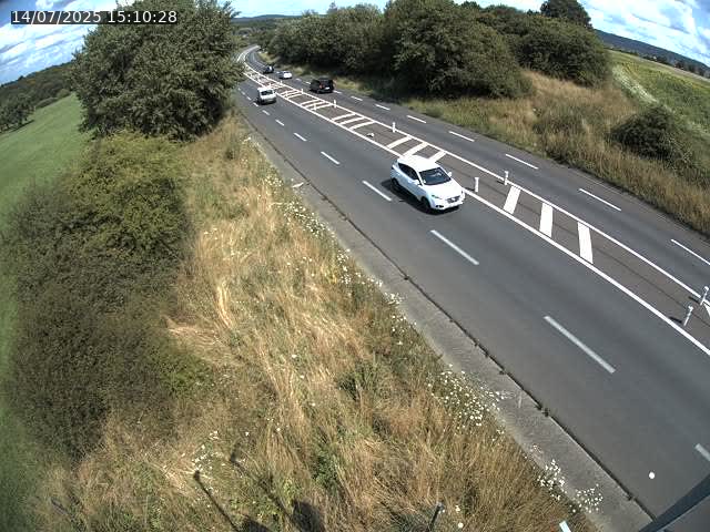 Caméra autoroute France - N52, Mont-saint-Martin vers Luxembourg