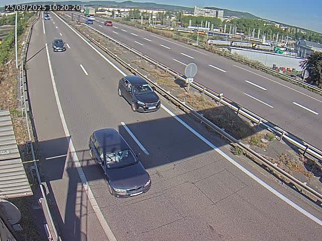 Caméra autoroute France - A31, Yutz direction Metz