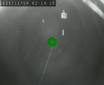 Caméra autoroute A75 à hauteur du col de la Fageole en direction de Clermont-Ferrand