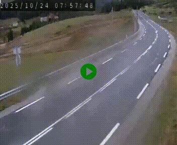 Webcam routière au niveau du col de la Chavade en Ardèche, sur la N102 à 1266 mètres d'altitude