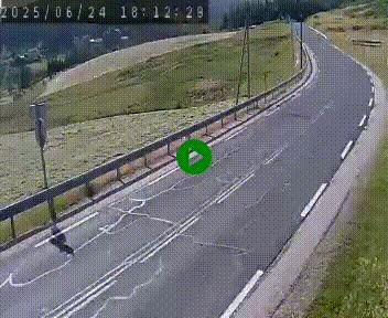 Webcam routière au niveau du col de la Chavade en Ardèche, sur la N102 à 1266 mètres d'altitude
