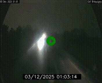 Webcam sur le périphérique de Rennes (N136) à hauteur du quartier Bréquigny, au sud de la ville