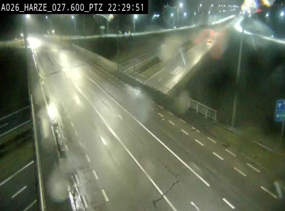 Caméra autoroute Belgique - Sougné-Remouchamps,E25 direction Luxembourg