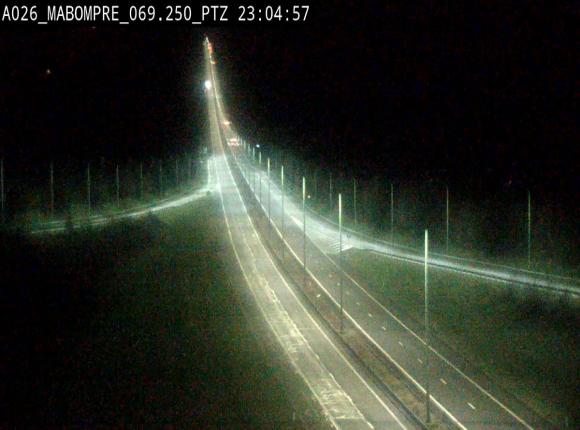 Webcam E25 (A26) à Mabompré. Vue orientée vers Liège