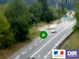 Webcam info trafic à proximité de Vizille sur la N85, au niveau du point de vue du Saut du Moine à Champagnier