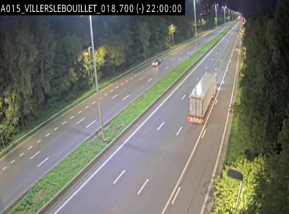 Webcam autoroute Belgique - Villers-le-Bouillet - E42 direction Liège - BK 18.7