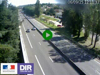 Webcam routière à Le Chambon-Feugerolles sur la RN88 entre Firminy et Saint-Etienne