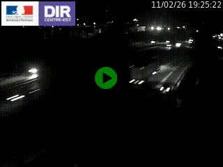 Caméra routière à hauteur de la sortie 15 Chambéry-centre au PK 4,103 en direction d'Albertville