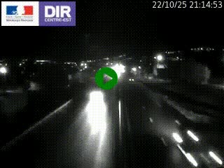 Caméra autoroute à Saint-Etienne (Les Littes) à hauteur du Ikea Saint-Etienne sur l'A72 en direction de Roanne