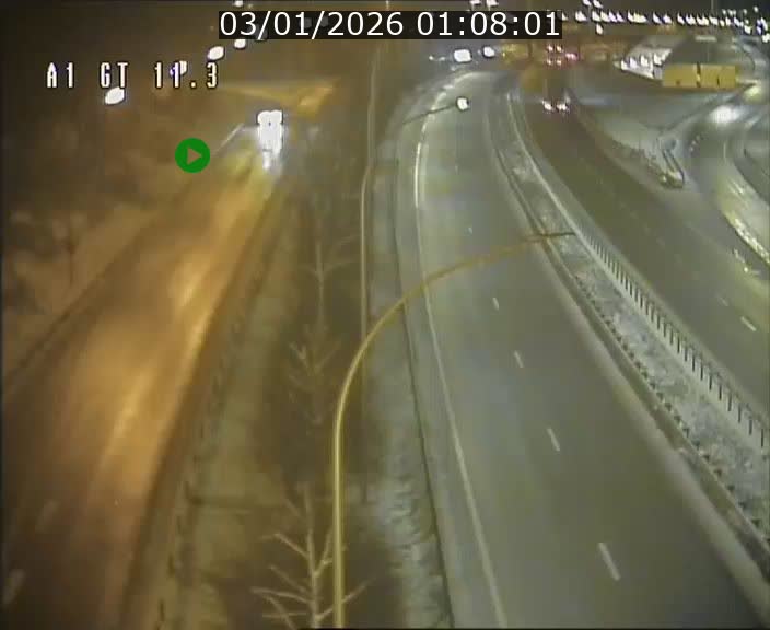Traffic live webcam Luxembourg Senningerberg - A1 direction Allemagne - BK 11.3