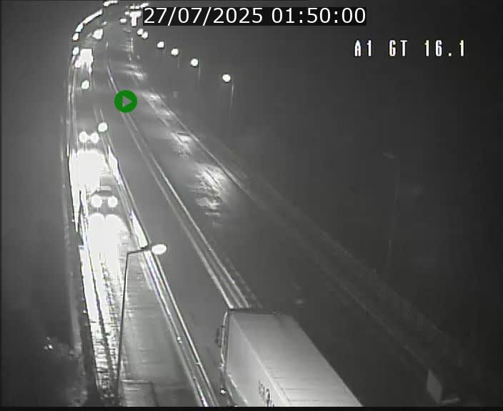 Traffic live webcam Luxembourg Niederanven - A1 direction Allemagne - BK 16.1
