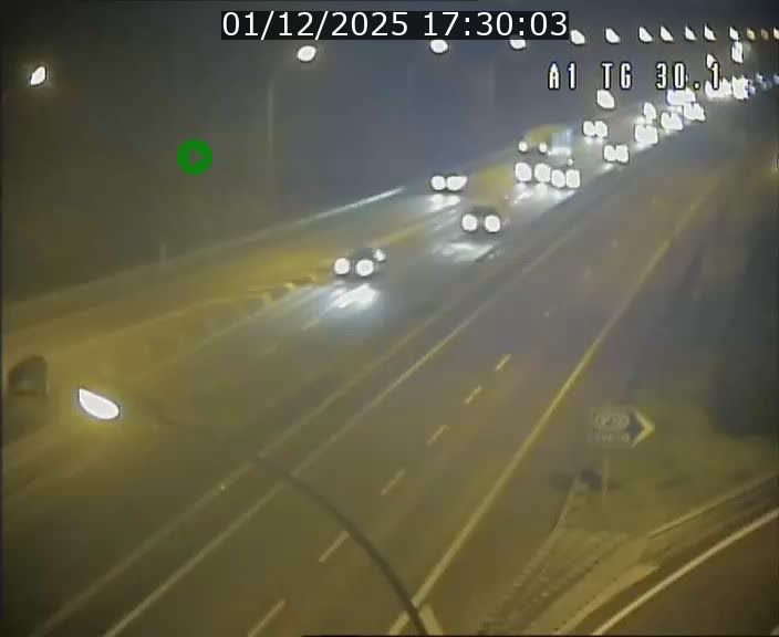 Traffic live webcam Luxembourg Grevenmacher - A1 direction Luxembourg - BK 30.1