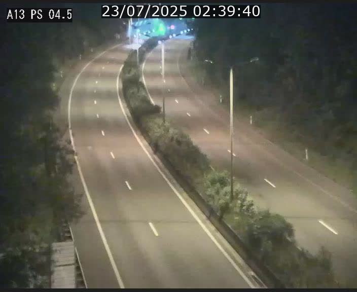 Traffic live webcam Luxembourg Differdange - A13 direction Esch-sur-Alzette - BK 4.5