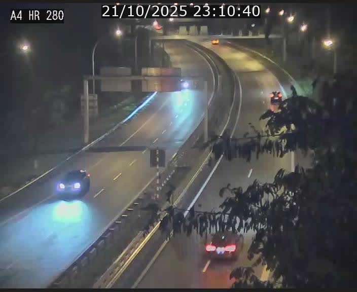 Webcam traffic A4 Luxembourg - BK 0.2 - P+R Bouillon (direction Luxembourg)