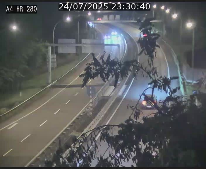 Webcam traffic A4 Luxembourg - BK 0.2 - P+R Bouillon (direction Luxembourg)