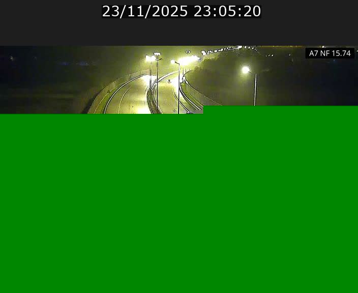 Caméra trafic Luxembourg - A7, Tunnel Mersch, entrée nord, direction Lorentzweiler