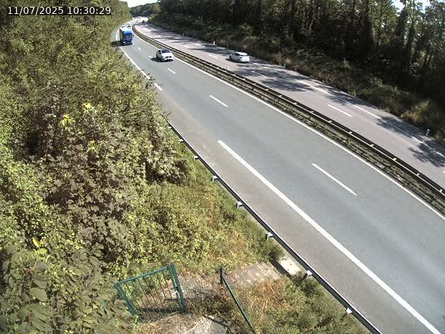 Caméra autoroute France - N52, Crusnes vers Belgique, Luxembourg