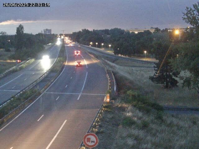 Caméra autoroute France - A31, Metz-centre direction Thionville