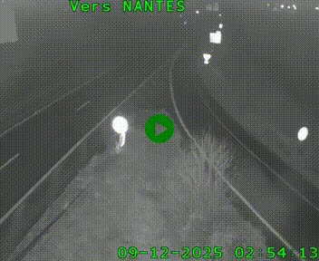Webcam N147 au nord de Poitiers et à la jonction avec la A10