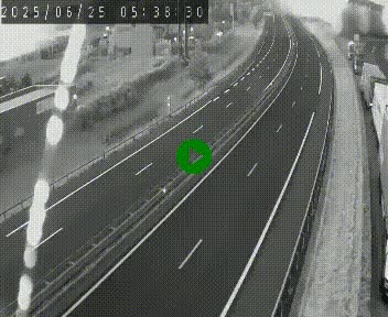 Caméra autoroute A75 à hauteur du col du rocher blanc en direction de Montpellier