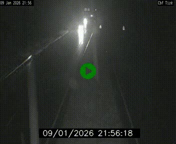 Webcam sur le périphérique de Rennes (N136) à hauteur de Tizé, à l'est de la ville