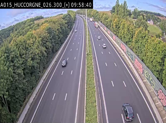 Webcam autoroute Belgique - Viaduc de Huccorgne - E42 