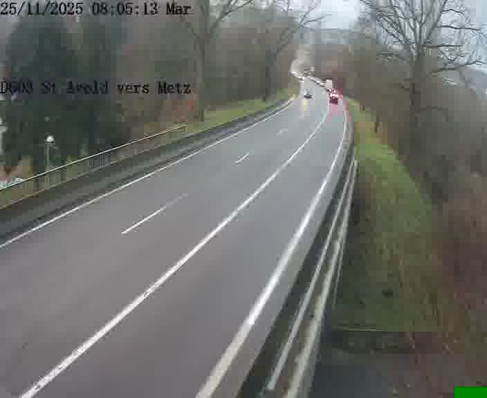 Clone of Webcam sur la D603 située à proximité de Saint-Avold. Vue orientée vers Metz