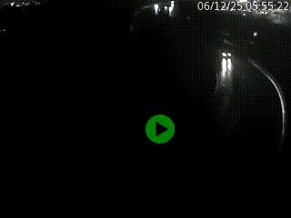 Caméra autoroute à la jonction entre l'A7 et la D301 (Boulevard urbain Sud de Lyon) à Feyzin, au sud de Lyon. Vue orientée vers Mions