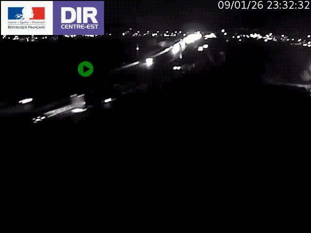 Clone of Caméra de circulation sur A7 à Lyon Perrache vers Marseille, le long du Rhône