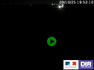 Webcam routière sur la RN7 à hauteur de Toulon-sur-Allier, entre Moulins et Vichy